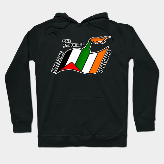 Free Palestine - Free Ireland Hoodie by RichieDuprey